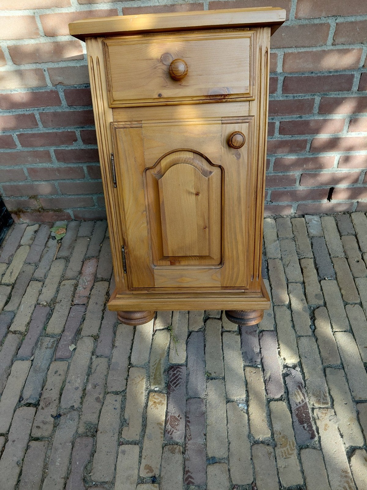 grenen nachtkastje, Ophalen, Nieuw, Minder dan 45 cm
