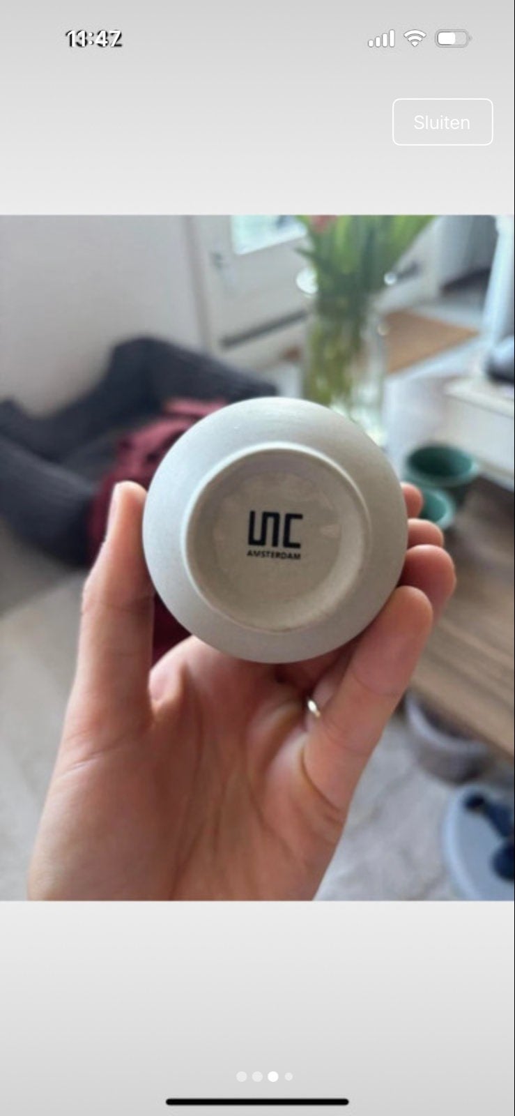 Urban Nature Culture Kopjes - Set van 3, Huis en Inrichting, Keuken | Servies, Ophalen, Overige merken, Keramiek, Zo goed als nieuw