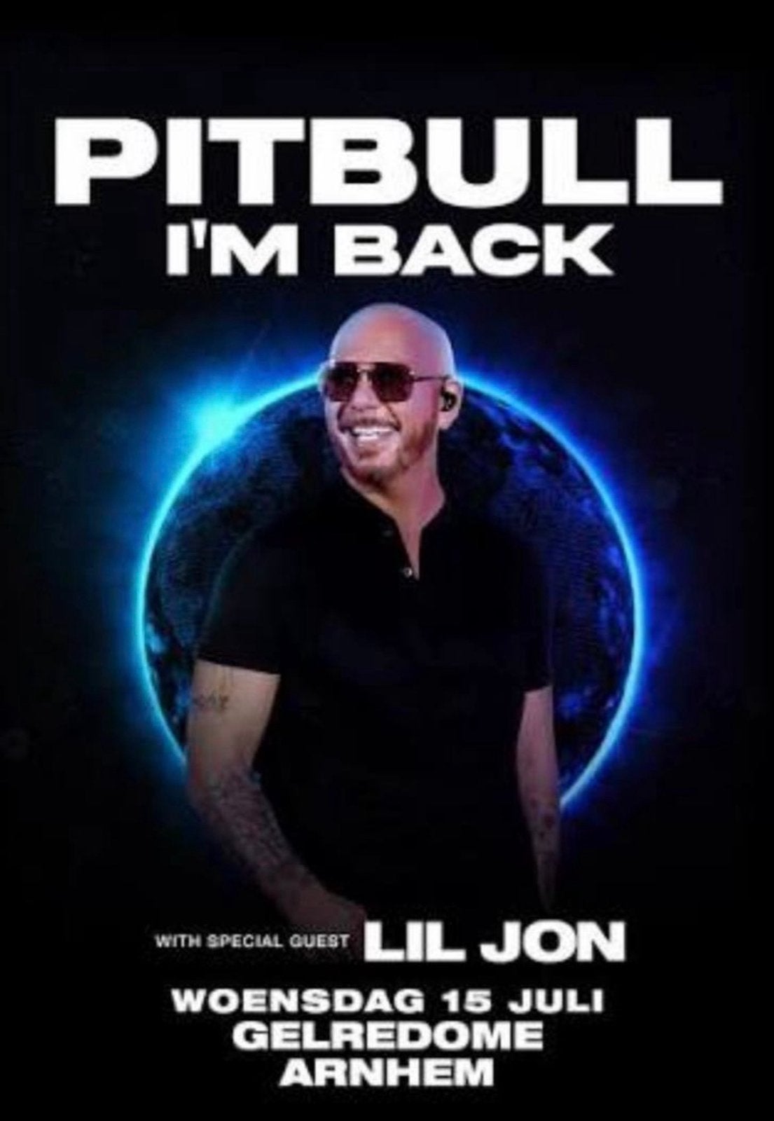 4 kaarten voor Pitbull op 15 juli in Arnhem, Tickets en Kaartjes, Concerten | Pop, Drie personen of meer, Juli