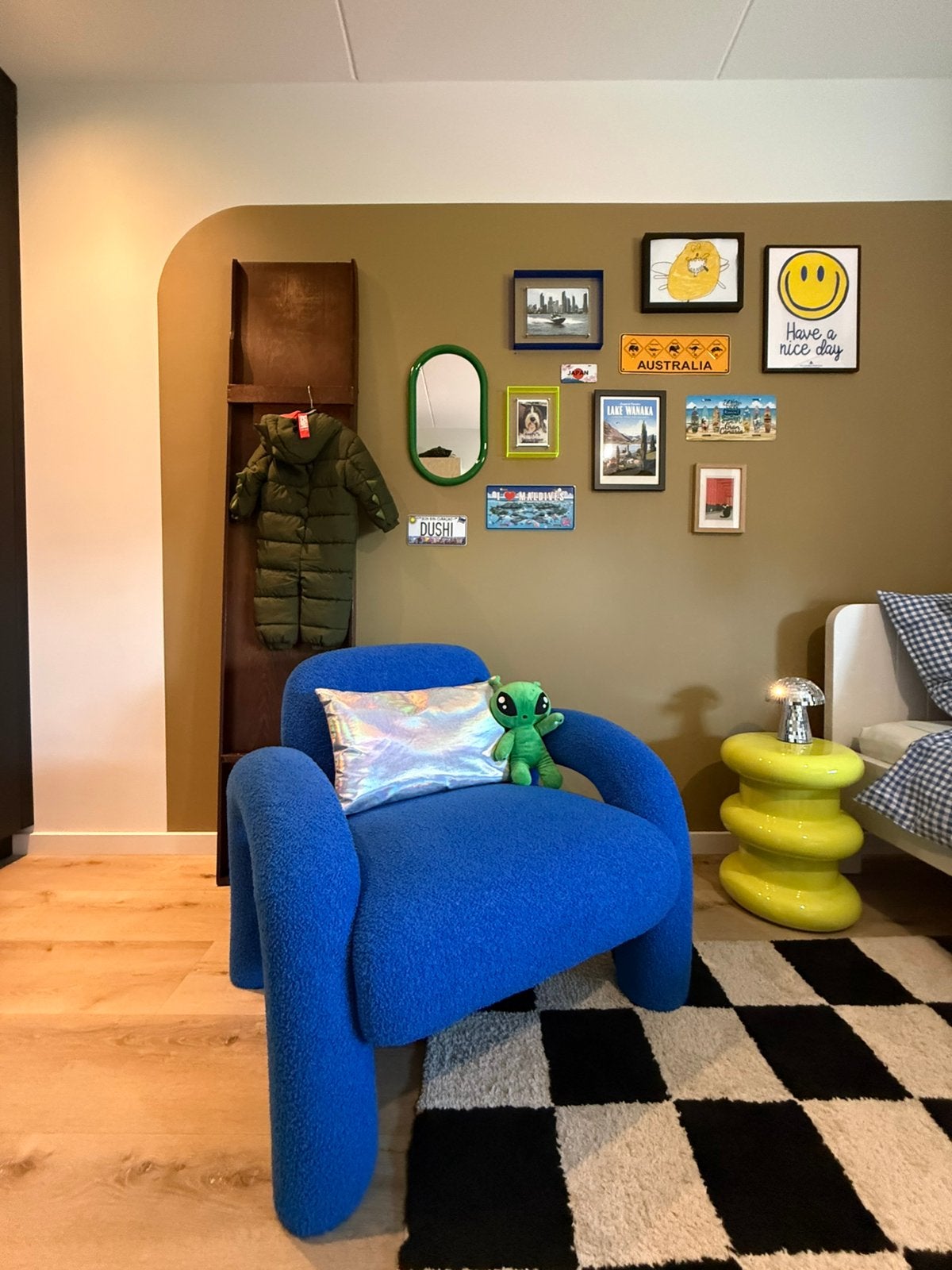 Xenos Sofa Marilyn blauw, Ophalen, Zo goed als nieuw, Eenpersoons, Minder dan 150 cm