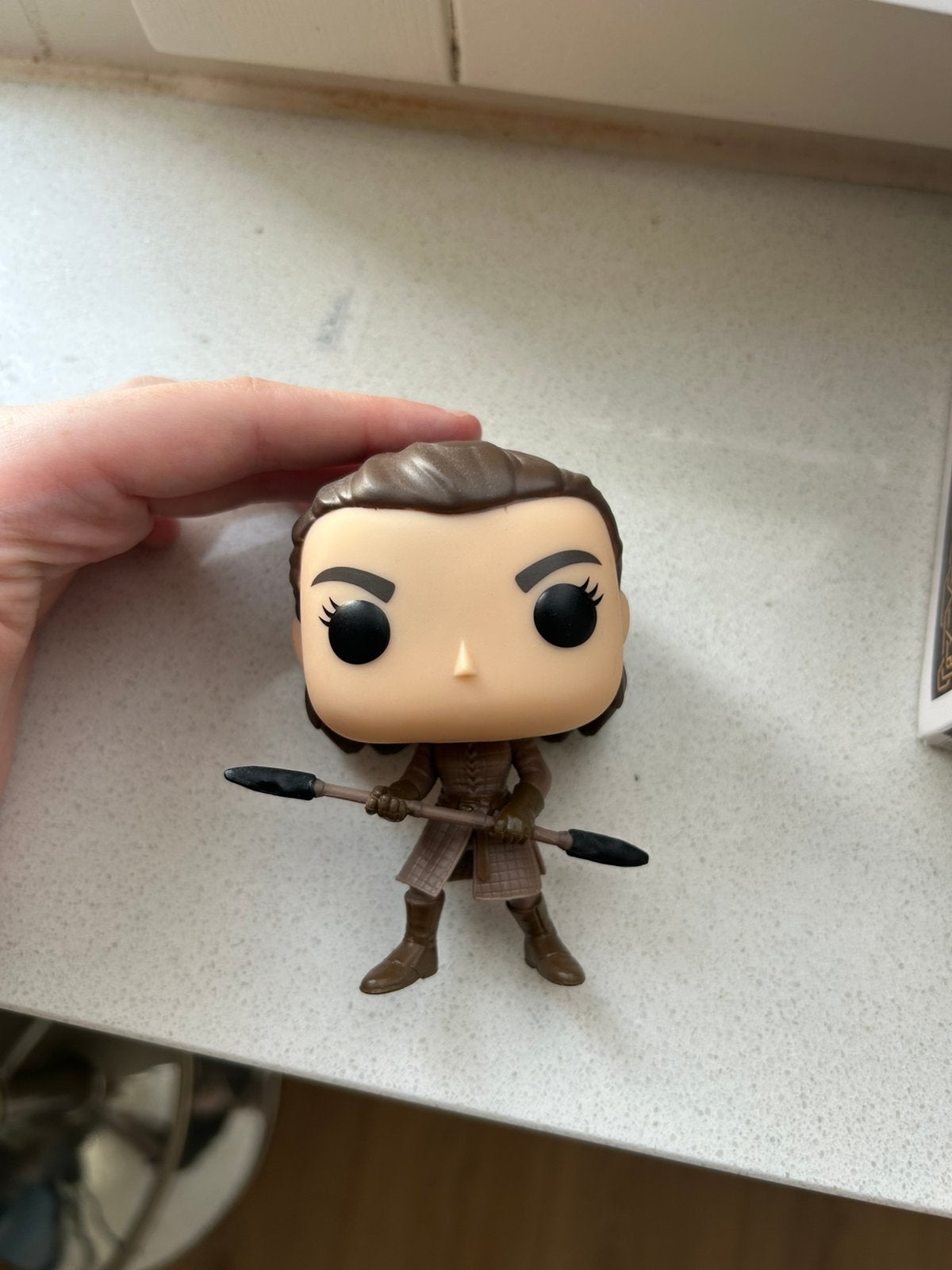 Funko pop Arya Stark, Kinderen en Baby's, Speelgoed | Actiefiguren, Ophalen, Zo goed als nieuw