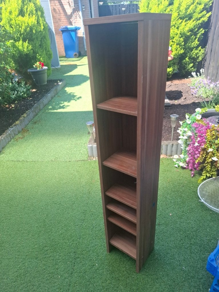 rek, Ophalen, Zo goed als nieuw, Hout, Cd's