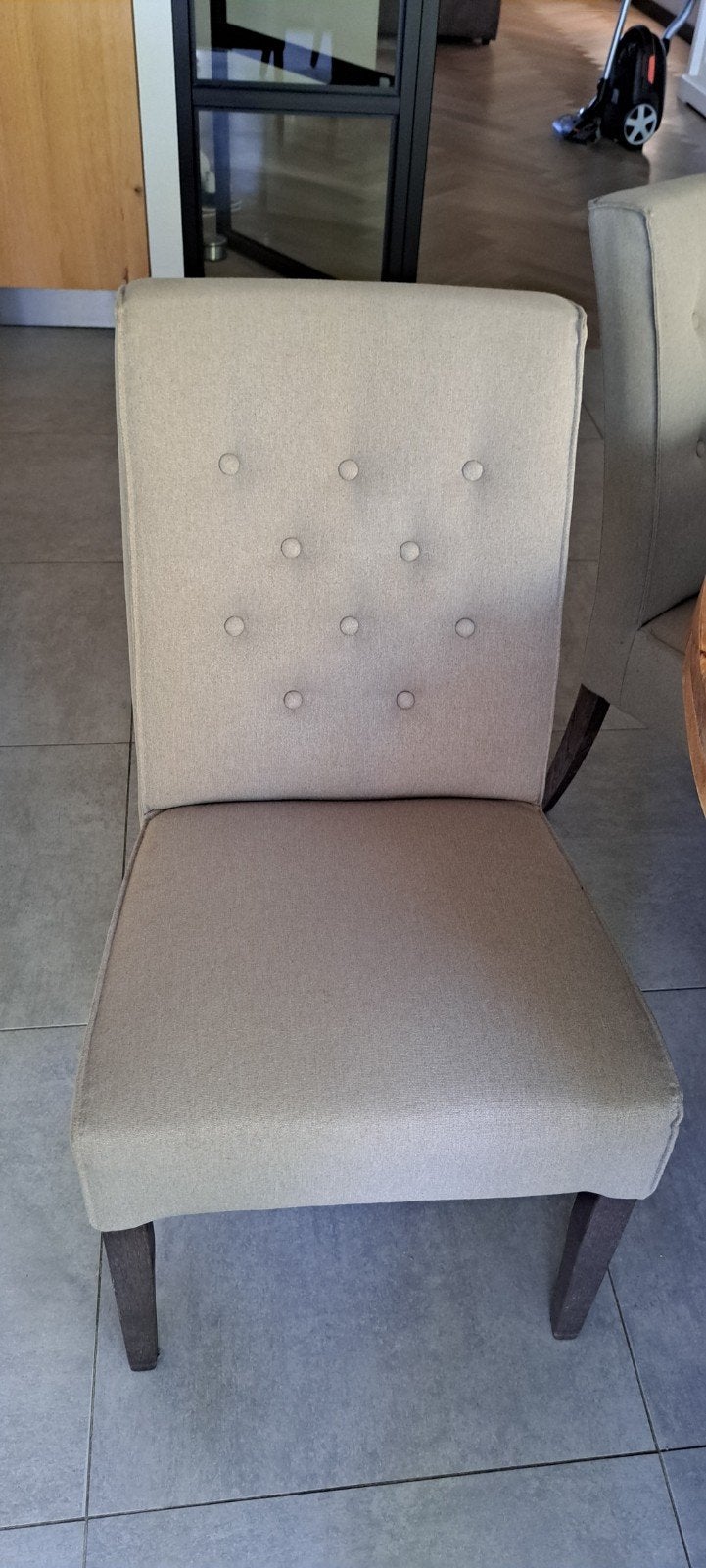 6 comfortabele eetkamerstoelen - rook- en diervrij huis, Huis en Inrichting, Hout, Gebruikt, Overige kleuren, Ophalen of Verzenden