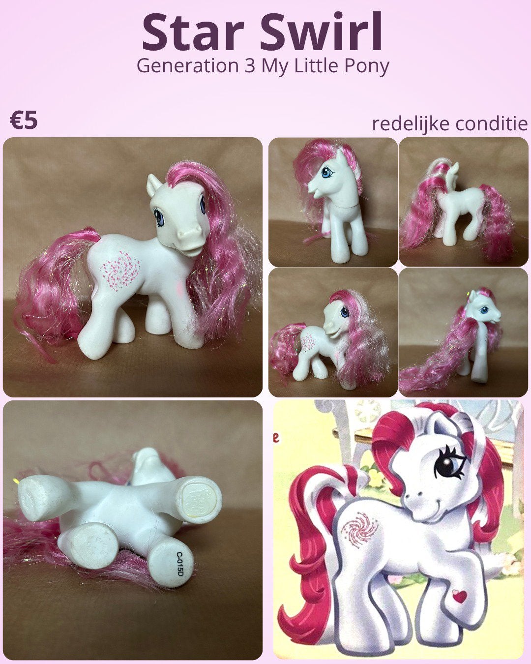 Oude My Little Ponies, Kinderen en Baby's, Ophalen, Gebruikt