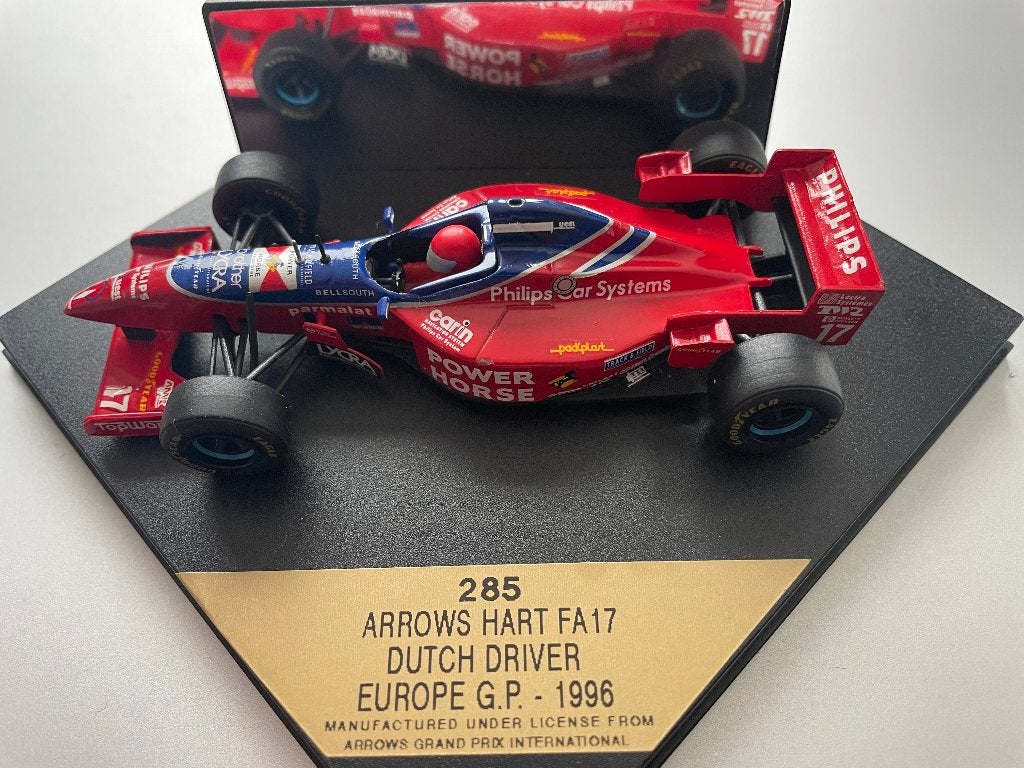 Arrows Hart FA17 Jos Verstappen Europe G.P. 1997, Ophalen of Verzenden, Zo goed als nieuw, Formule 1