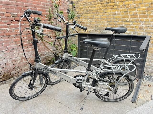Dahon Helios Aluminium Vouwfiets 2x, Fietsen en Brommers, Ophalen, 20 inch of meer, Gebruikt, Versnellingen