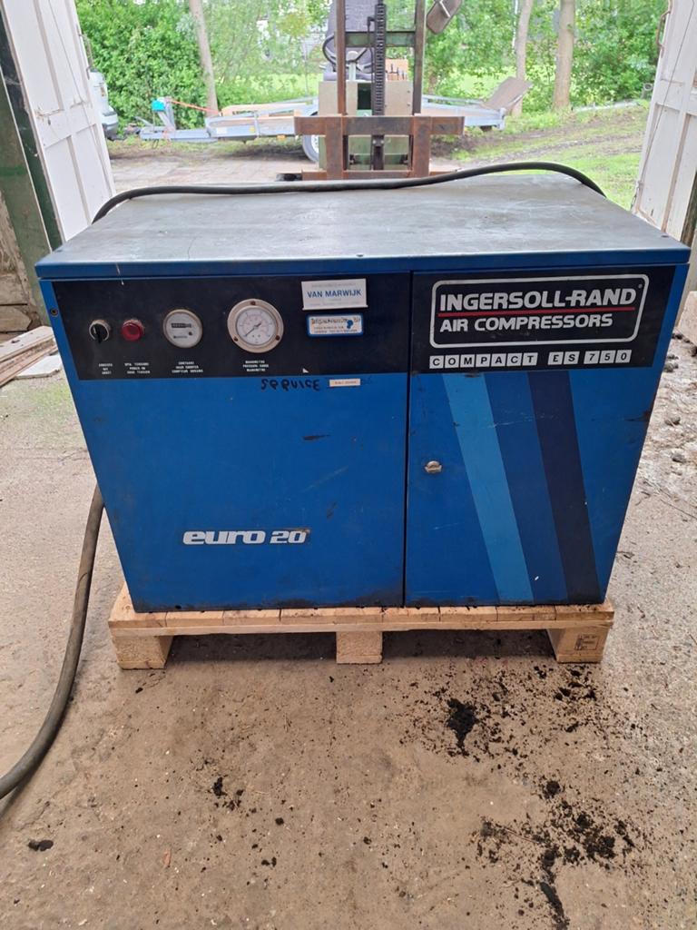 Ingersoll-Rand Compressor ES750 - Goed werkend, Ophalen