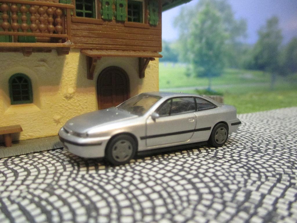 Opel Calibra - Rietze metallic-grijs, Ophalen of Verzenden, Zo goed als nieuw, Auto, Rietze