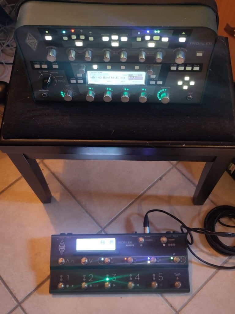 Kemper Profiler + Profiler Remote, Ophalen of Verzenden, Zo goed als nieuw, Gitaar, 100 watt of meer