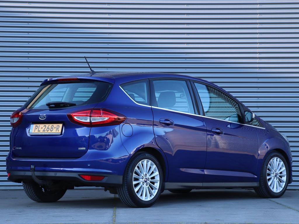 Ford C-Max 1.0 EcoBoost Titanium *Dealeronderh.*Navigatie*Pa, Voorwielaandrijving, Gebruikt, Euro 6, Blauw