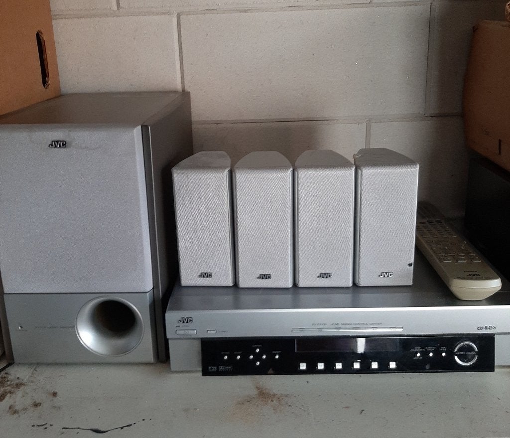 home cinemaset, Ophalen, JVC, Overige spelers, 40 tot 70 watt