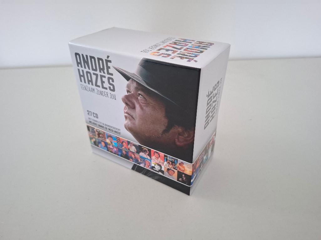Andre Hazes Eenzaam zonder jou box 27 cd's, Cd's en Dvd's, Ophalen of Verzenden, Zo goed als nieuw, Levenslied of Smartlap, Boxset