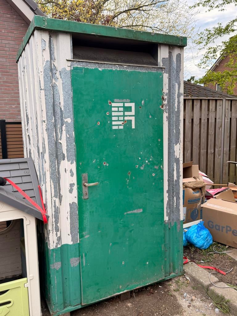 Gebruikte Bouw WC unit Toilet dixi, Doe-het-zelf en Verbouw, Sanitair, Gebruikt, Toilet, Rvs, Ophalen