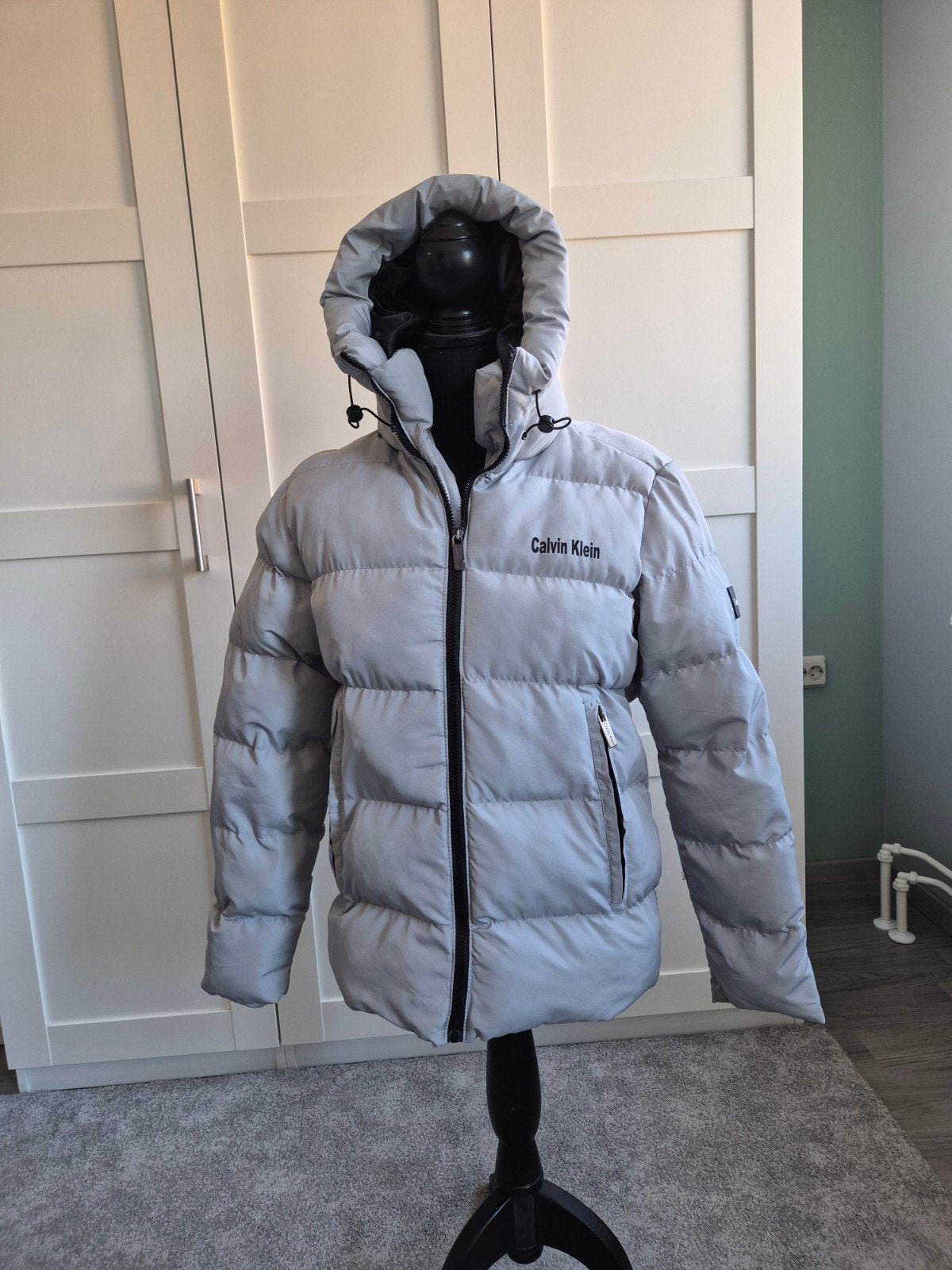 Calvin Klein winterjas maat S, Calvin Klein, Ophalen of Verzenden, Zo goed als nieuw, Maat 36 (S)
