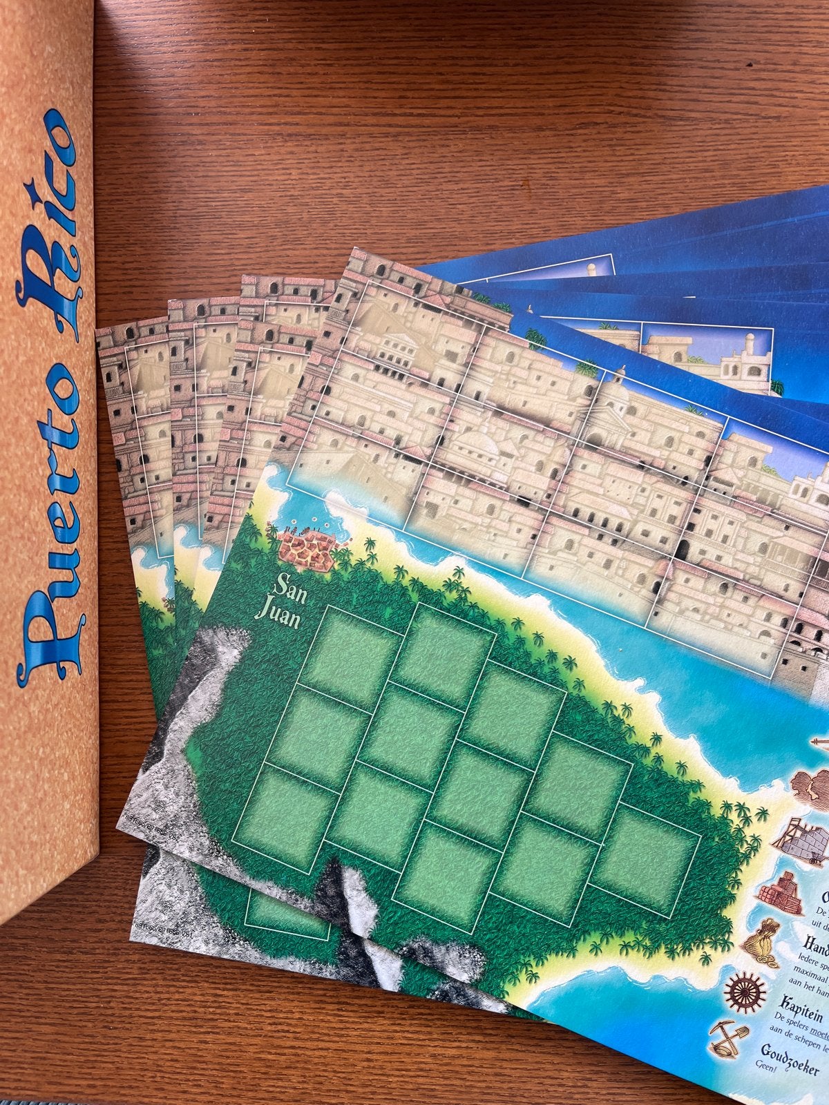 Bordspel Puerto Rico (Nederlandstalig) - Als nieuw, Een of twee spelers, Ophalen of Verzenden, Zo goed als nieuw