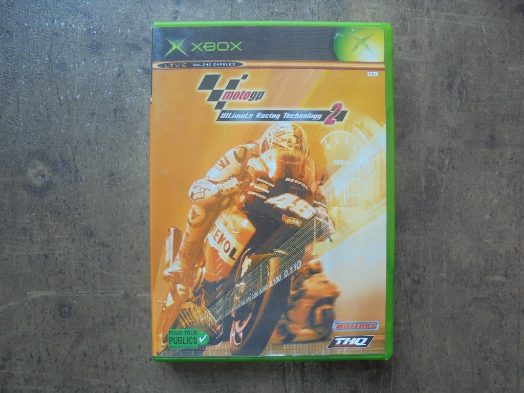 MotoGP Racing Technology 2 voor XBOX Original (zie foto's), Spelcomputers en Games, Games | Xbox Original, Gebruikt, 1 speler