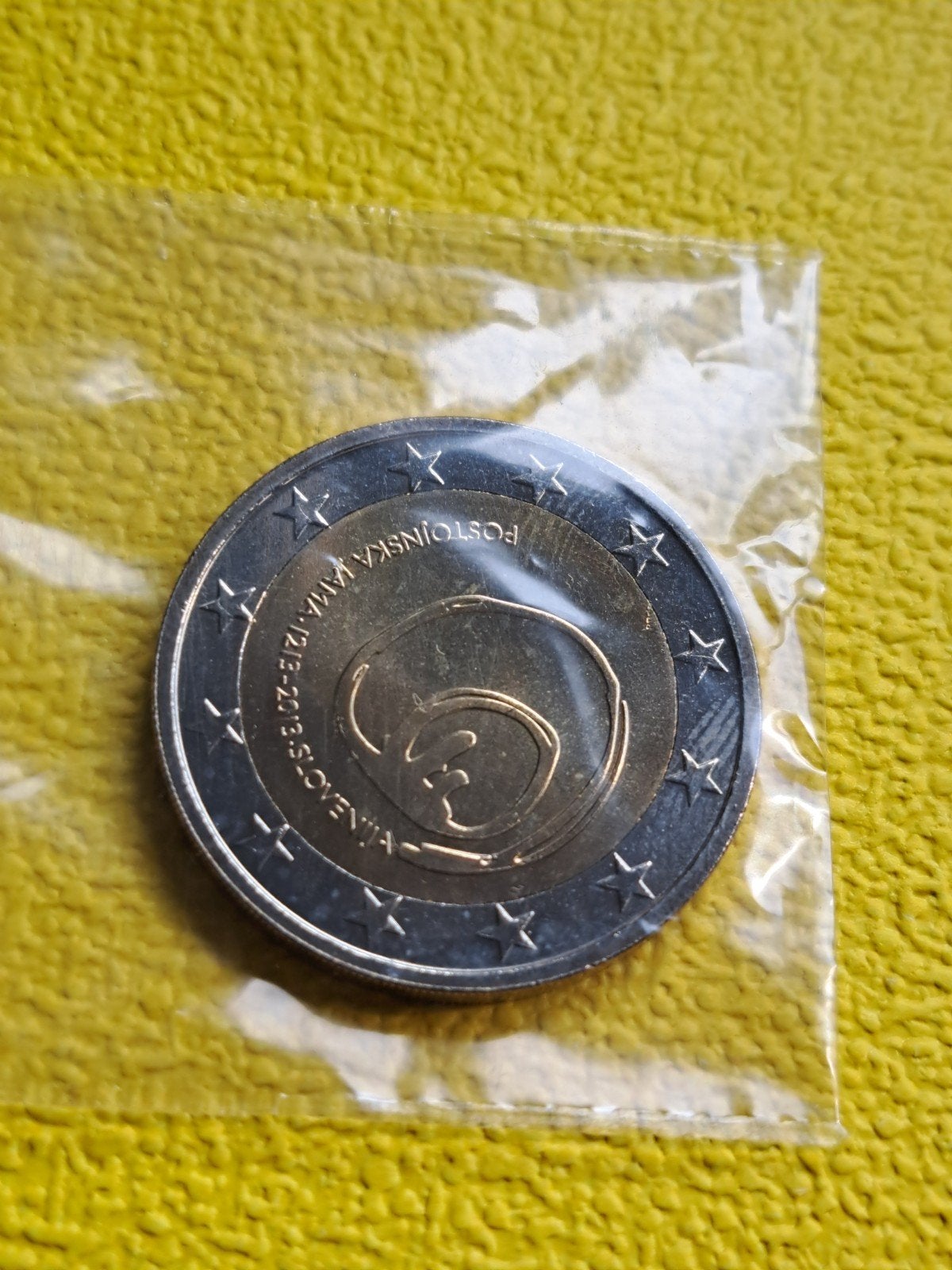 2 euro UNC Slovenië 2013 Postojna, Ophalen of Verzenden, Slovenië, 2 euro