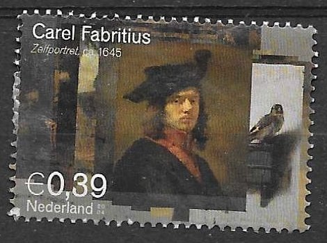 2004 | NVPH 2286 | Carel Fabritius |2-51|, Ophalen of Verzenden, Na 1940, Gestempeld