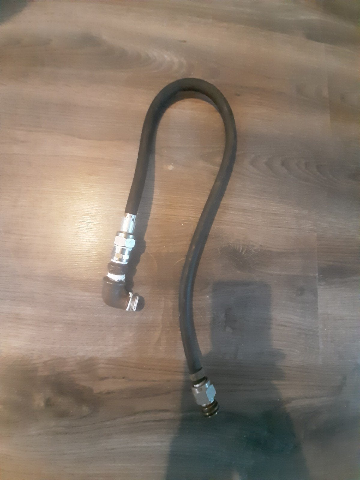 Gasslang met koppelingen, Ophalen