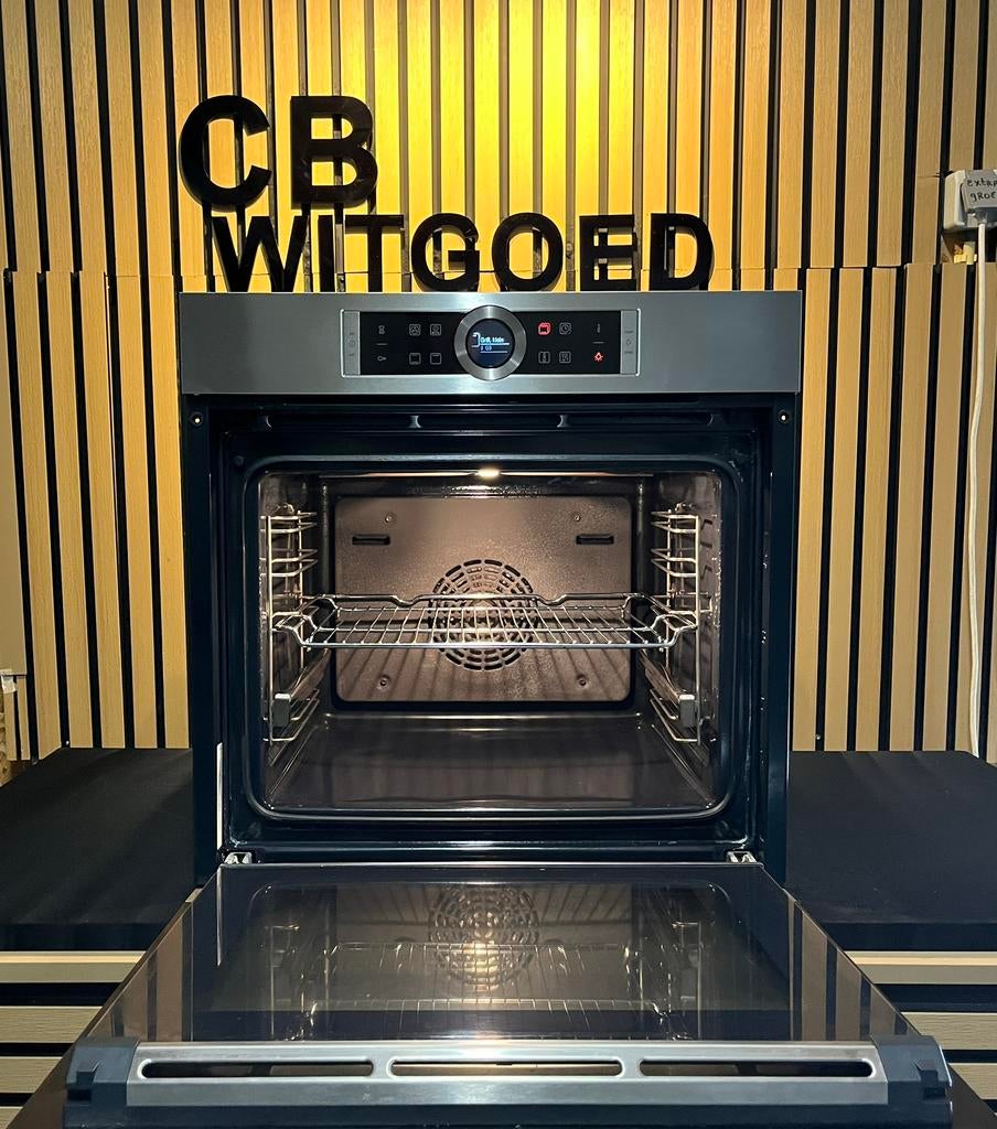 Bosch serie 8 solo oven 71 liter oven inhoud, Ophalen, Hete lucht, 60 cm of meer, Zo goed als nieuw