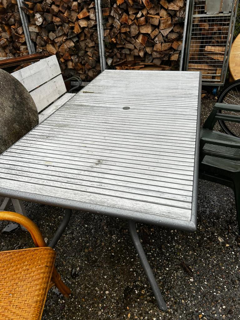 Tuintafel 90 x 180cm - Nochris 2.0 st anna, Ophalen of Verzenden, Rechthoekig, Hout