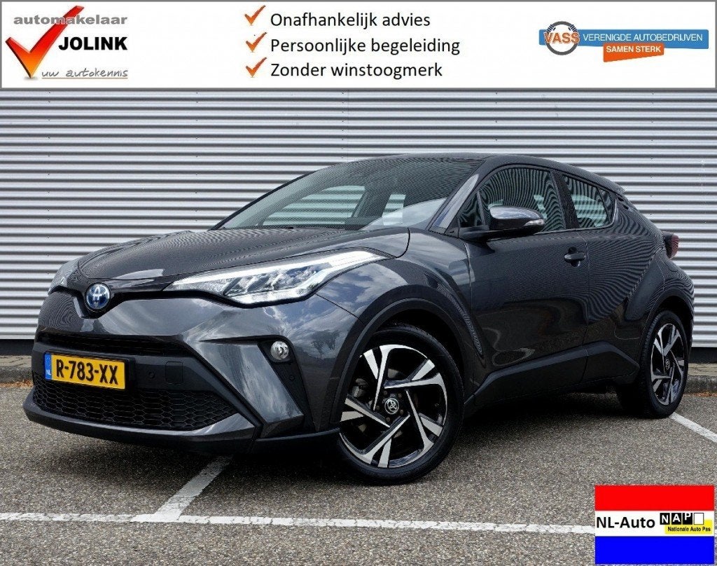 Toyota C-HR 1.8 Hybrid Dynamic I NL-Auto I 100% dealer I 10, 4 cilinders, Met garantie (alle), Origineel Nederlands, Hybride Elektrisch/Benzine