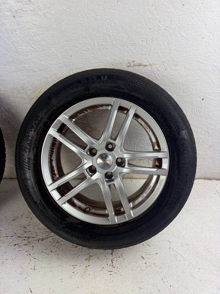 Volkswagen Tiguan Skoda Kodiac Q5 velgen 17" 5x112 winterset, Auto-onderdelen, Niet ingevuld, Banden en Velgen, Niet ingevuld