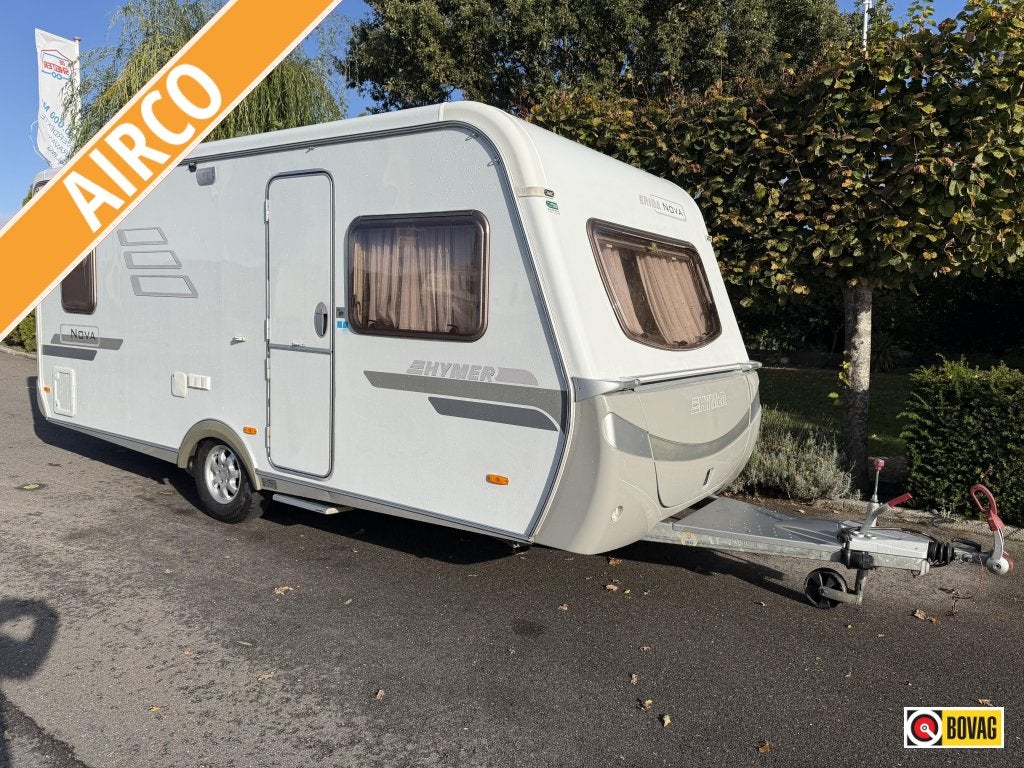 Eriba Nova 465 Mover,Voortent,Airco, Caravans en Kamperen, Rondzit, Bedrijf, Overige typen, Reservewiel