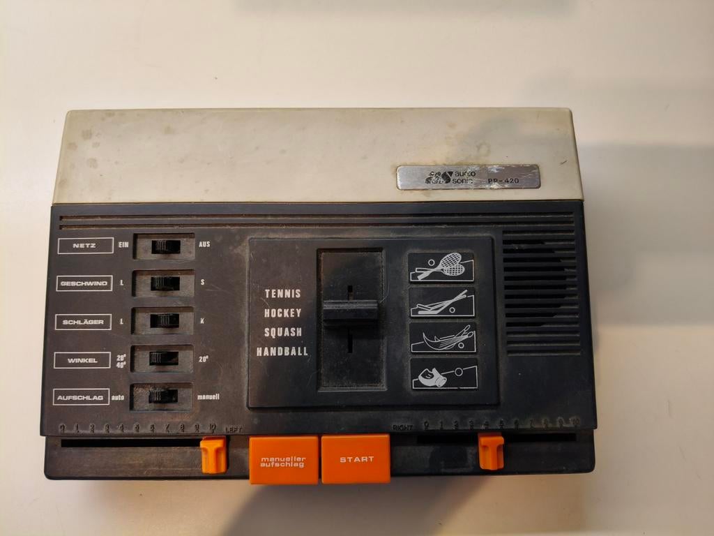 Audio Sonic PP-420 Retro Pong Console - Vintage Gaming, Gebruikt, 2 spelers, Ophalen of Verzenden, Sport