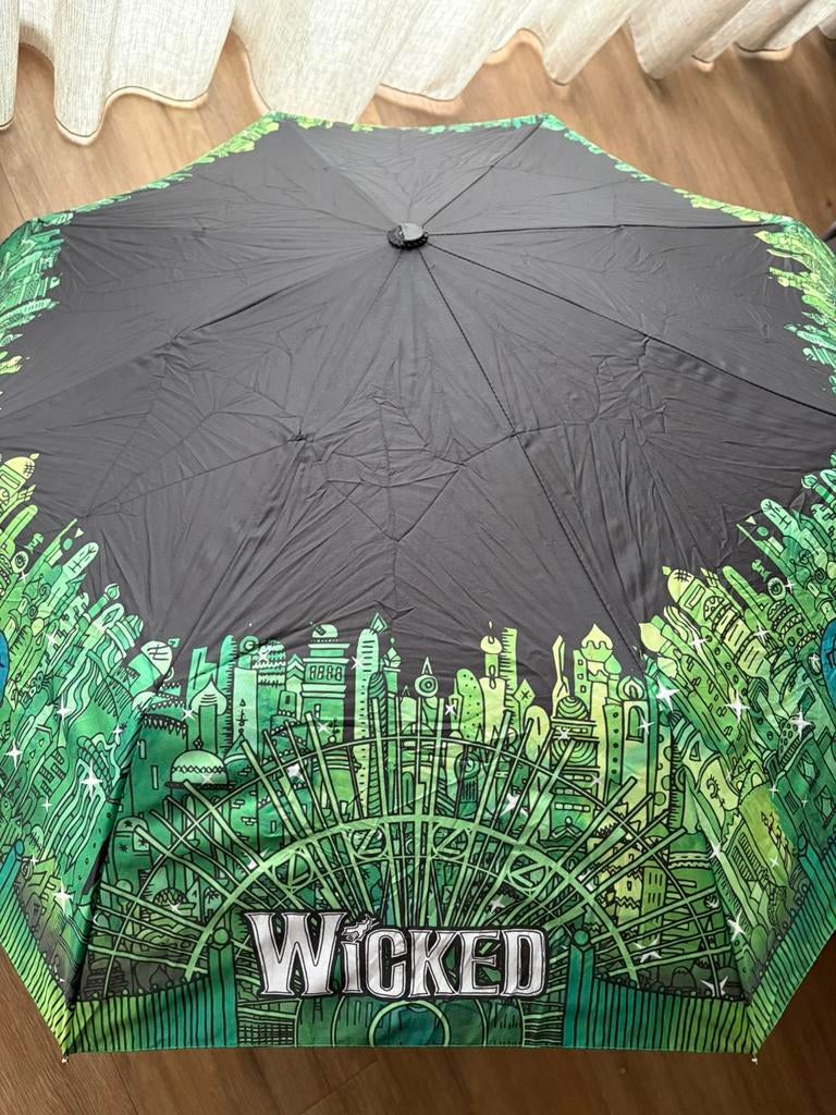 Wicked de musical paraplu, Ophalen of Verzenden, Zo goed als nieuw