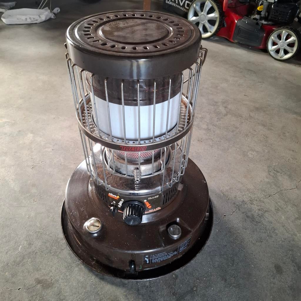Zibro Kamin KRA 105 petroleumkachel 5kw voor werkplaats, Caravans en Kamperen, Ophalen