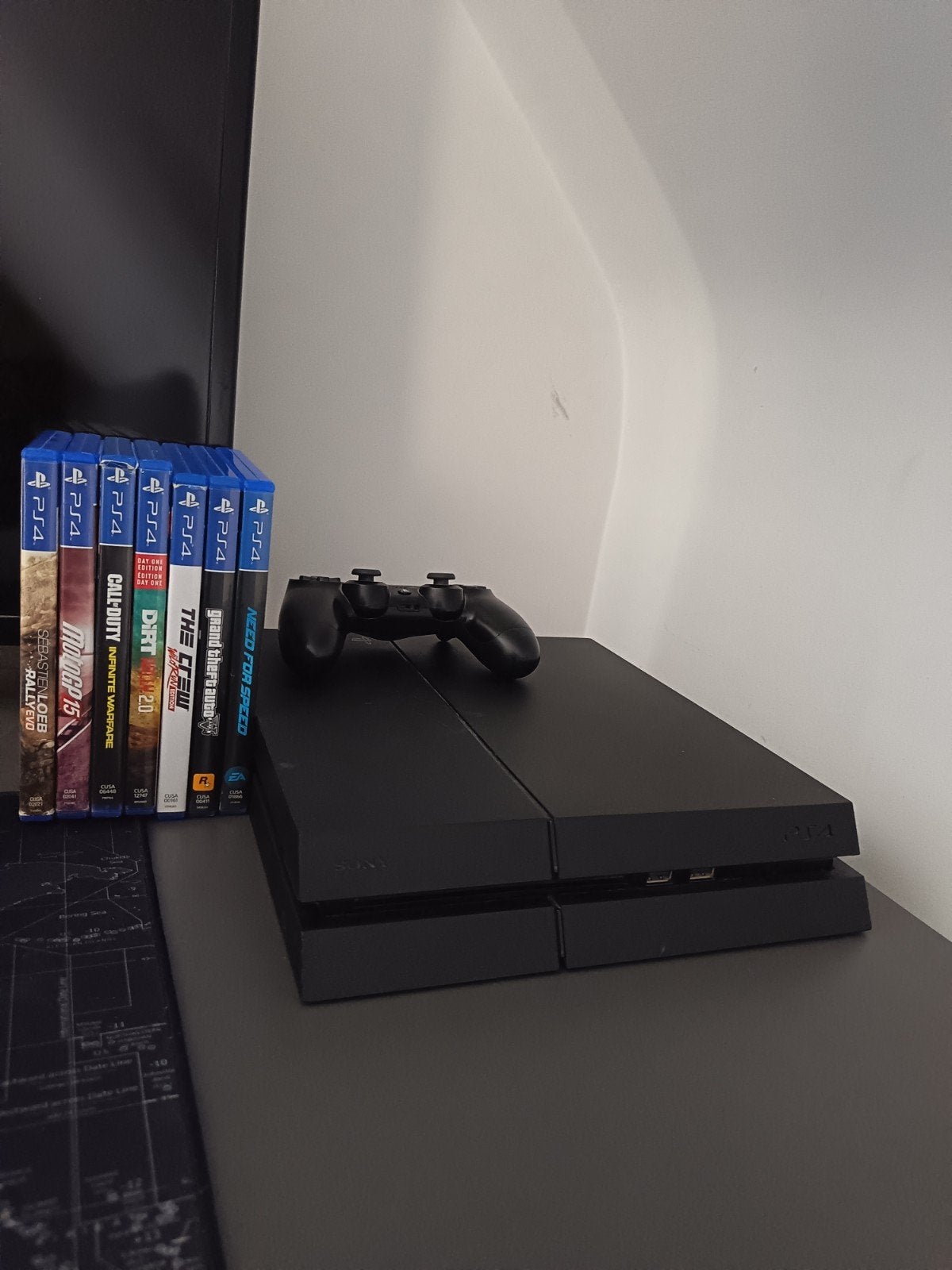 PlayStation 4 met controller en games, Ophalen of Verzenden, Met 1 controller, Original, Gebruikt