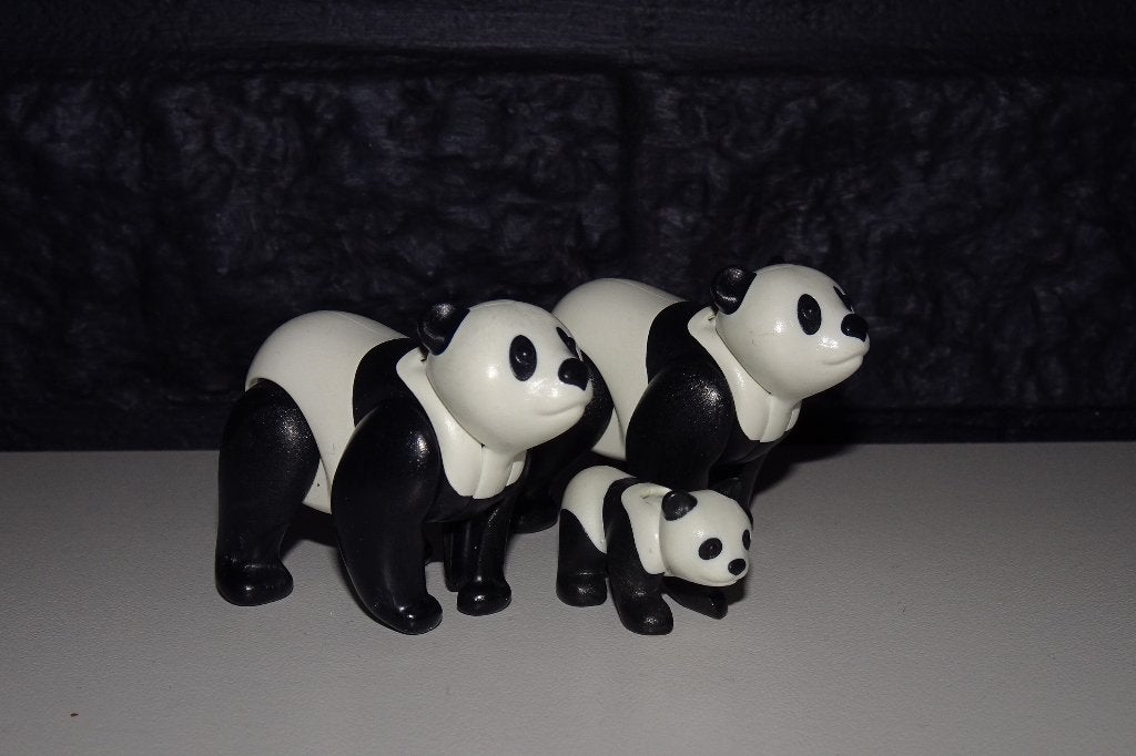 01 - Dieren panda familie 6652 (7 sets), Ophalen of Verzenden