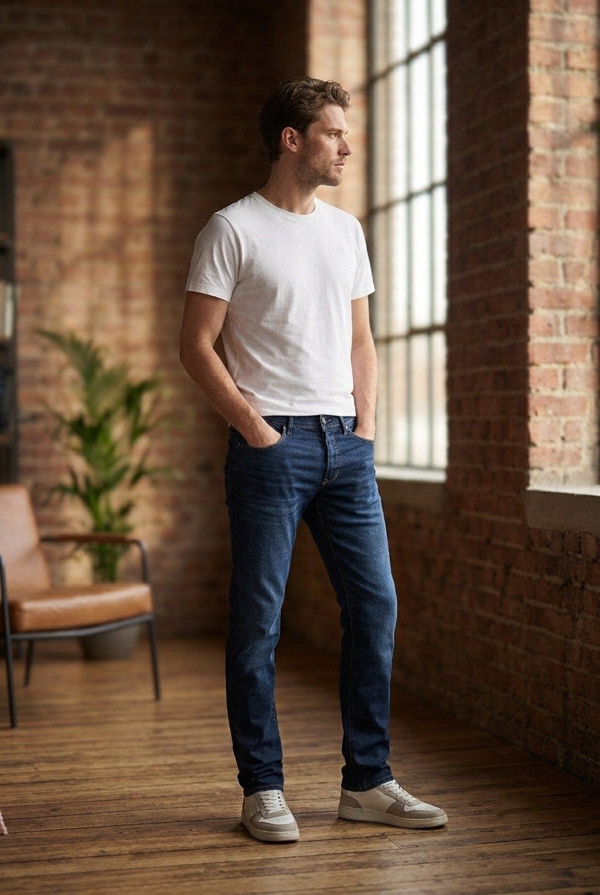 G-Star 3301 Straight Fit - Maat 30/34, Blauw, Overige jeansmaten, Ophalen of Verzenden, Zo goed als nieuw
