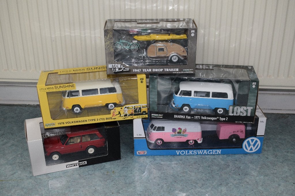 5 miniatuur auto's 1:24 nieuw, Ophalen of Verzenden, Nieuw, Overige merken