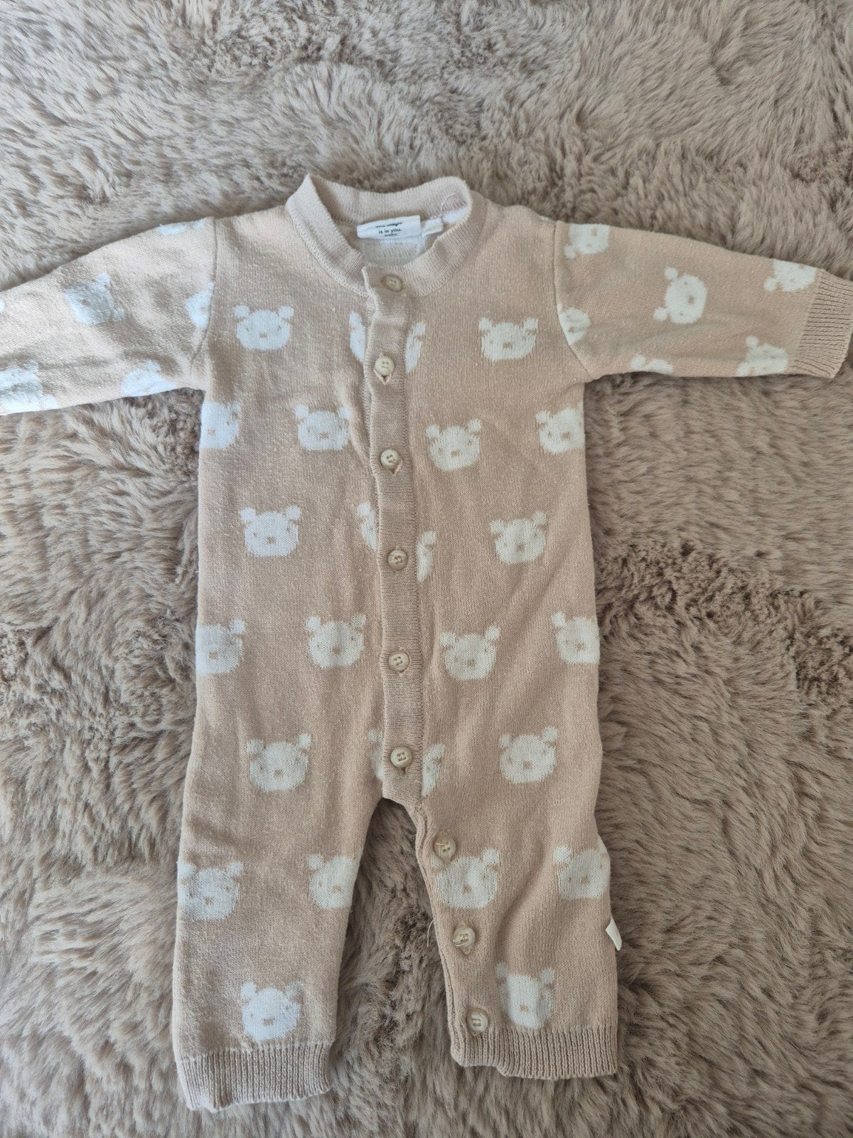 Beige boxpakje Feetje maat 50, Jongetje of Meisje, Ophalen of Verzenden, Zo goed als nieuw, Feetje