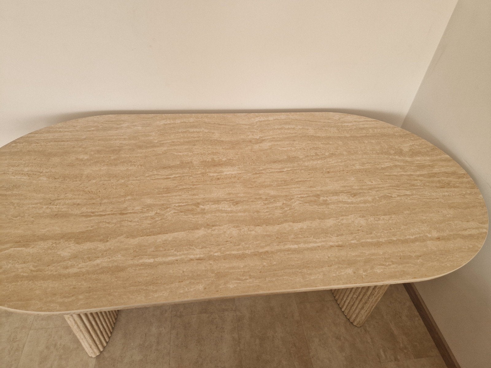 Mooie zo goed als nieuwe ovale eettafel, Huis en Inrichting, Zo goed als nieuw, 150 tot 200 cm, Ovaal, 50 tot 100 cm