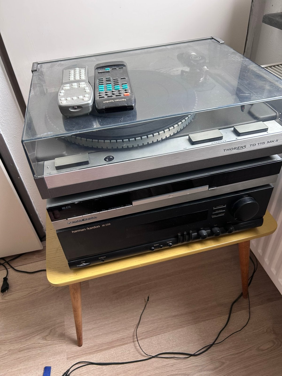 Thorens TD 115 MK II platenspeler, Ophalen, Zo goed als nieuw, Thorens