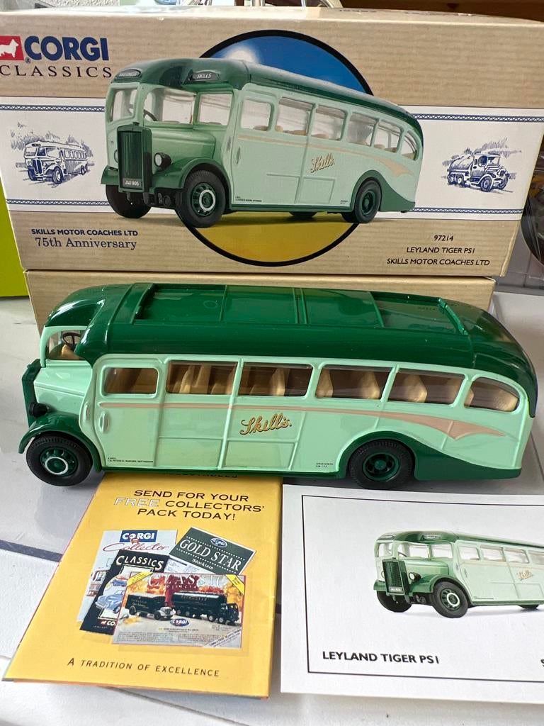 Corgi Classics Public Transport Bus - Leyland Tiger PS1, Overige merken, Verzenden, 1:32 tot 1:50, Overige typen