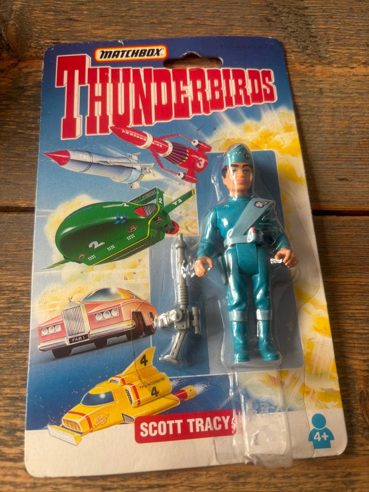 Vintage Matchbox Thunderbirds Scott Tracy – 1993 – ongeopend, Verzamelen, Speelgoed, Ophalen of Verzenden, Nieuw