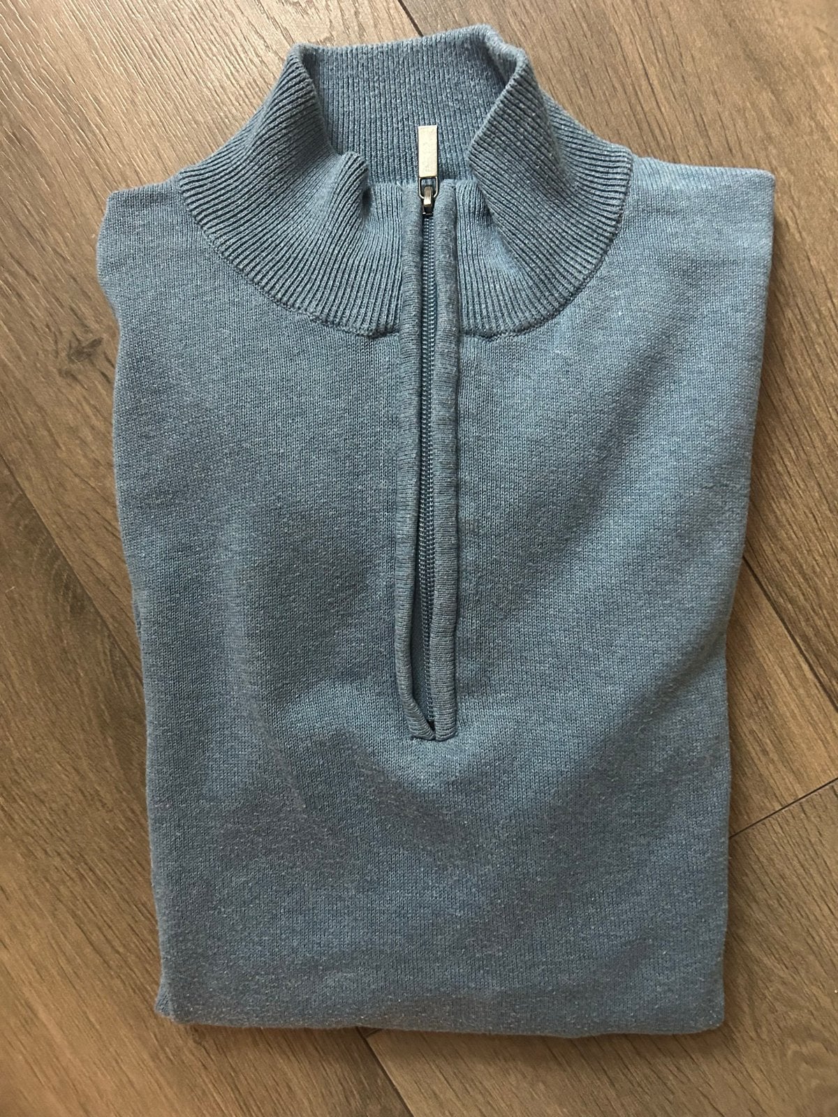 Brighton Blue Heren Trui met Rits - Maat XL, Kleding | Heren, Ophalen of Verzenden, Gedragen, Maat 56/58 (XL), Blauw