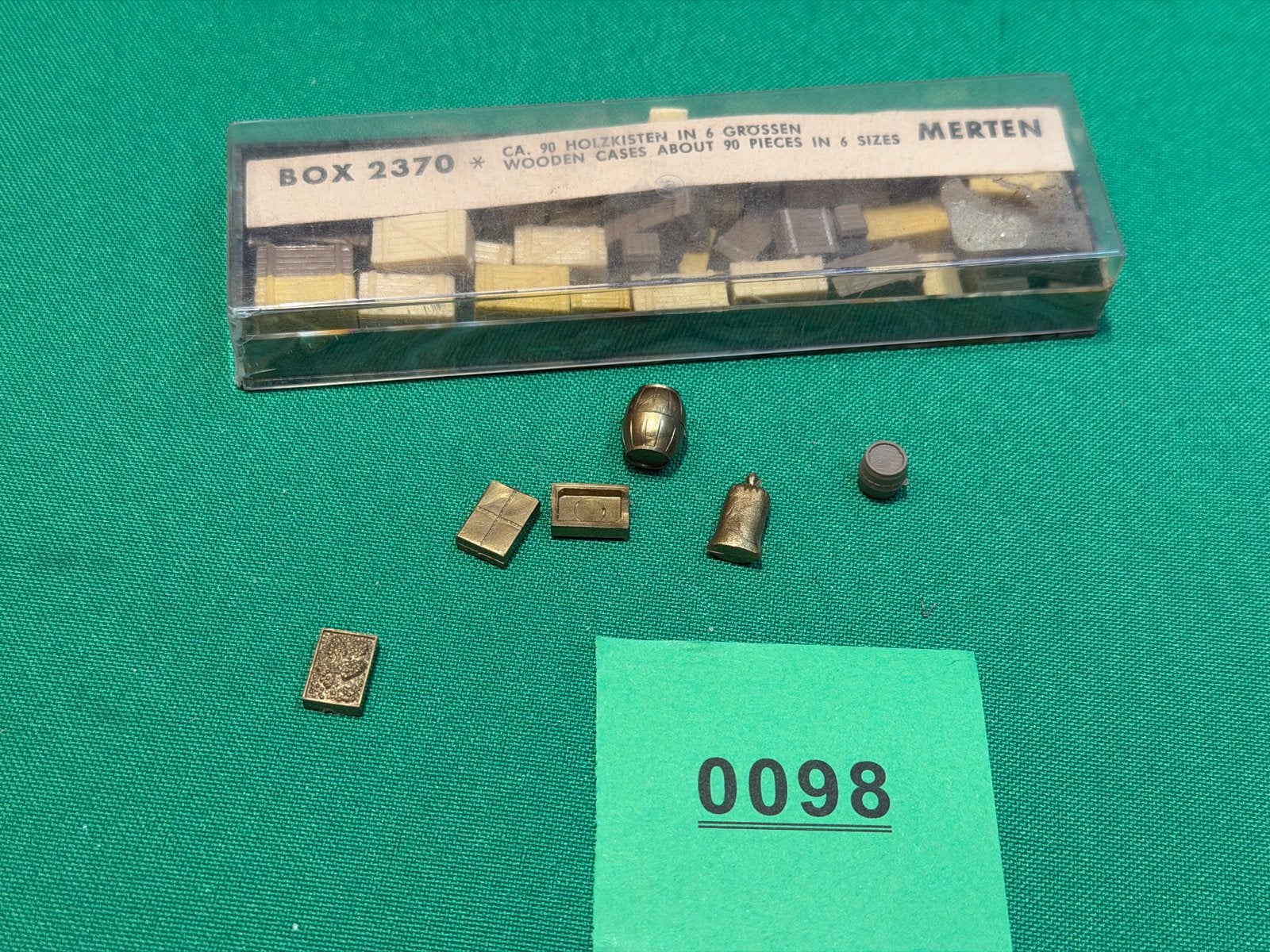 Merten BOX 2370 Houten Kisten in 6 Maten - Modelbouw Accesso, Ophalen of Verzenden, Gebruikt
