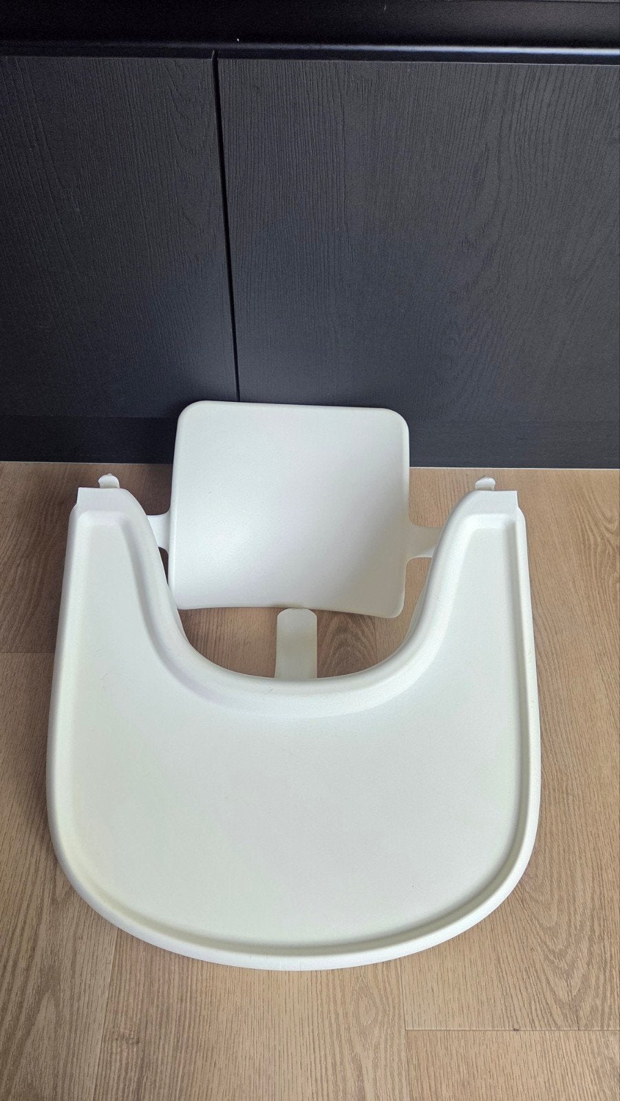 Stokke tray en rugleuning (vergeeld!), Ophalen, Gebruikt, Meegroeistoel