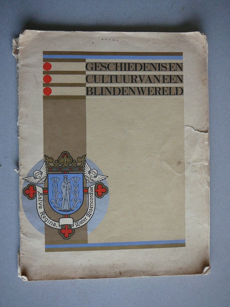 geschiedenis en cultuur van een blindenwereld, Antiek en Kunst, Antiek | Boeken en Bijbels, Ophalen of Verzenden