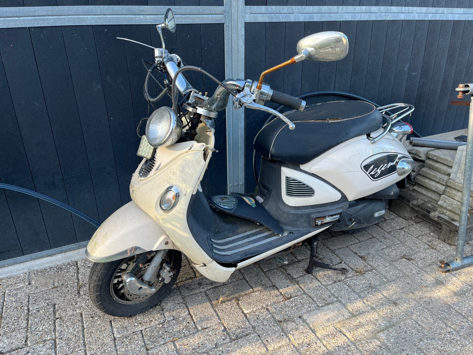 Scooter voor onderdelen, Fietsen en Brommers, Ophalen, Gebruikt, Benzine, Overige merken
