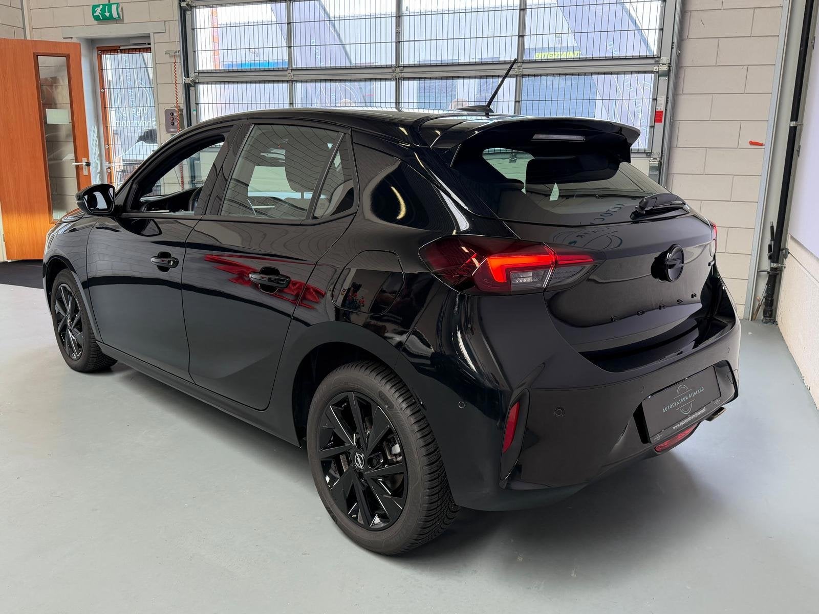 Opel CORSA 1.2 Turbo Hybrid GS Automaat, Camera, Cruisecontr, 1199 cc, Zwart, Origineel Nederlands, Nieuw