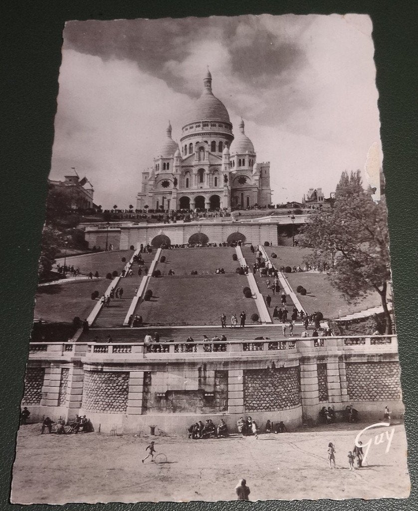 Parijs - Montmatre - Sacre Coeur - KPa02, Verzamelen, Verzenden, 1920 tot 1940, Gelopen, Frankrijk