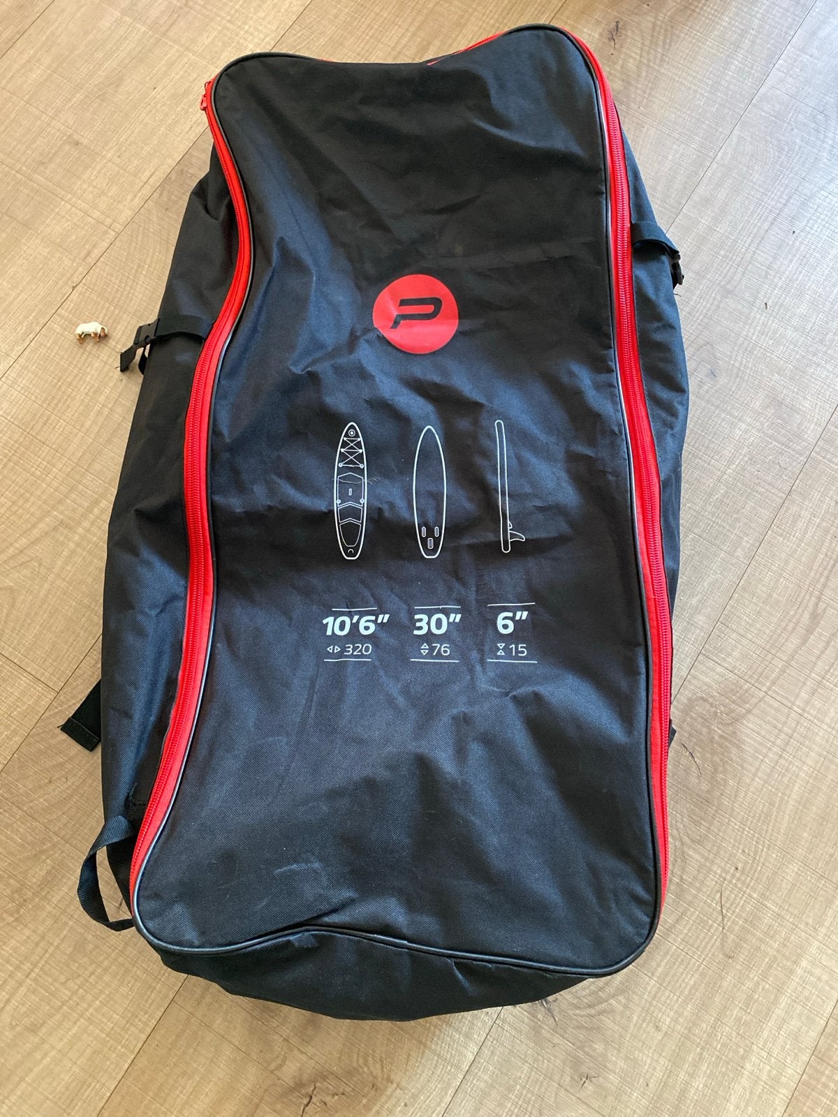 SUP tas voor board 10'6" (320cm), met rugtasfunctie, Ophalen, Gebruikt, SUP-accessoire