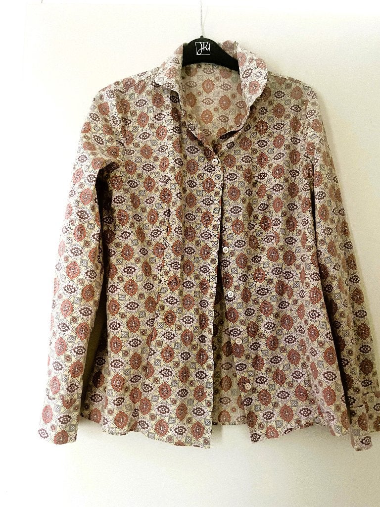 Vintage Prada blousje maatje 38, Kleding | Dames, Maat 38/40 (M), Prada, Meerkleurig, Ophalen of Verzenden