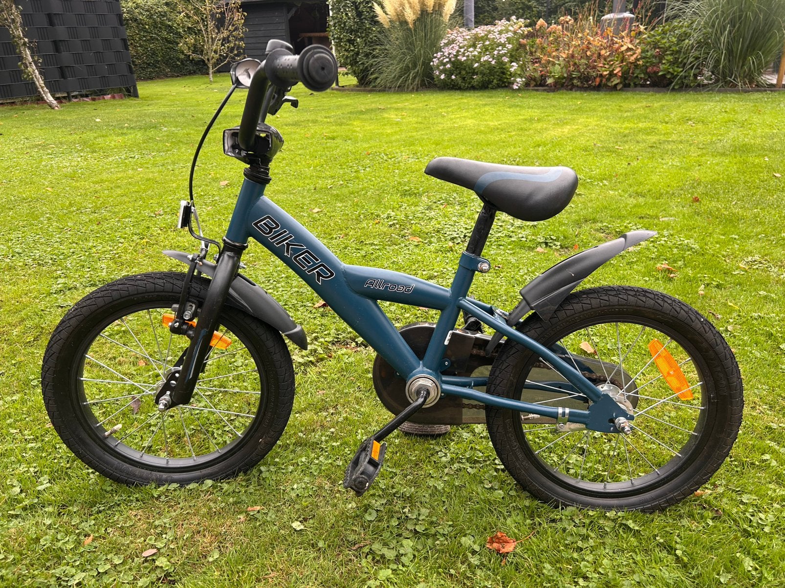 Kinderfiets 16 inch, Fietsen en Brommers, Ophalen, Terugtraprem, Zijwieltjes, 16 tot 20 inch